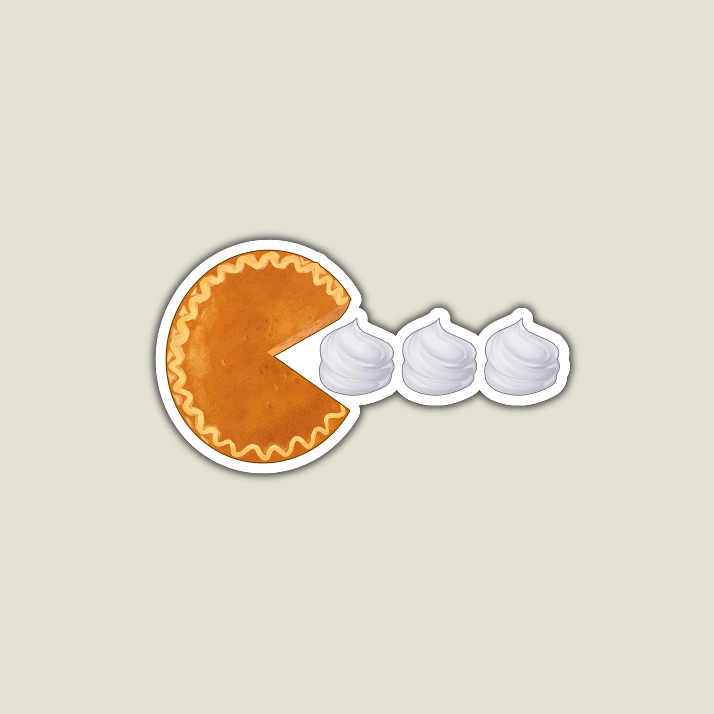 Pumpkin Pie Pac-Man