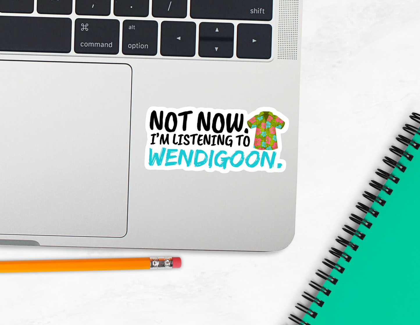 Not Now. I'm Listening to Wendigoon