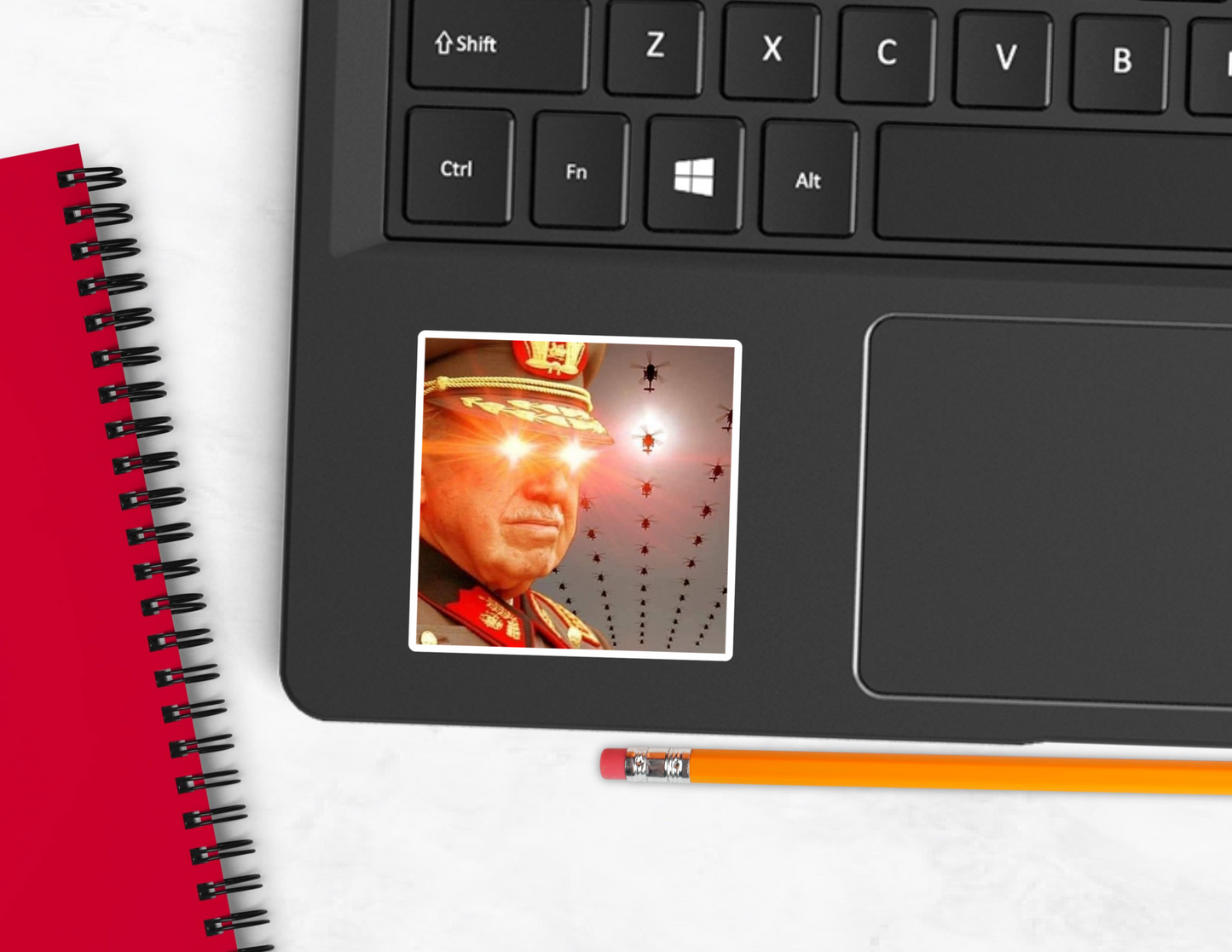 Pinochet Laser Eyes