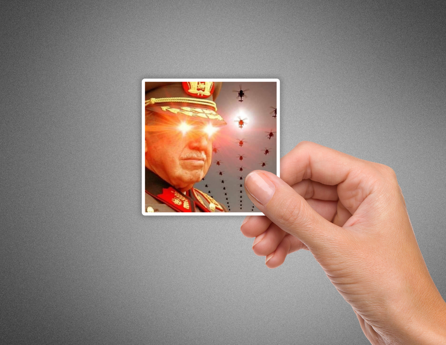 Pinochet Laser Eyes