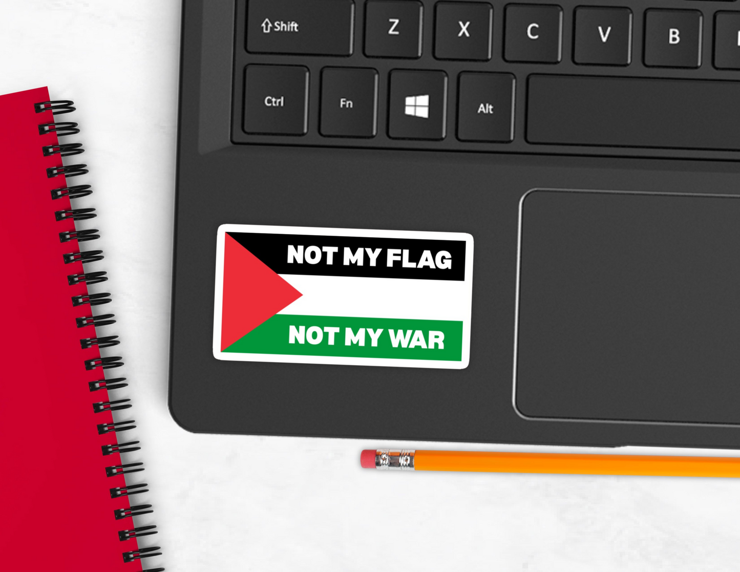 Not My Flag, Not My War - Palestine
