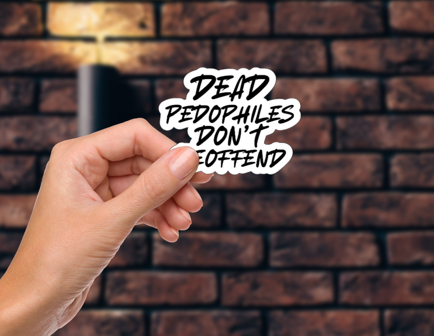 Dead Pedos Don't Reoffend