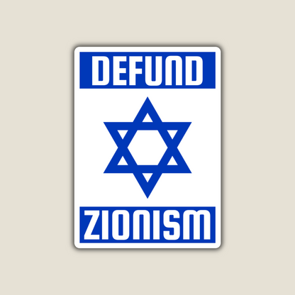 Defund Zionism