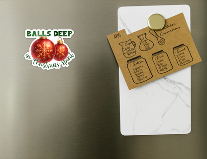 Balls Deep in Christmas Spirit