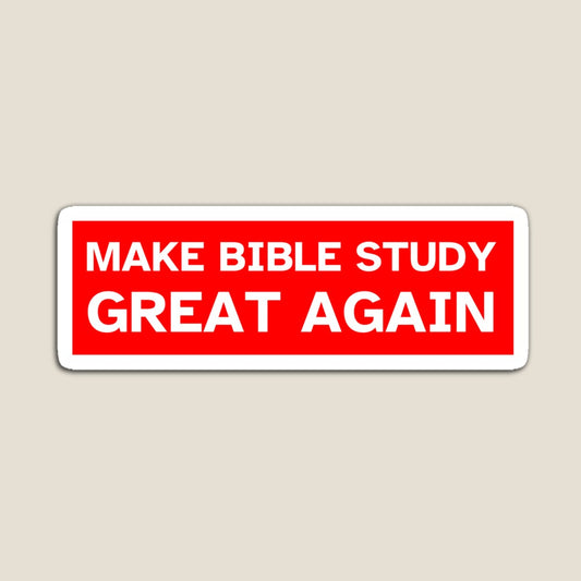 Make Bible Study Great Again - Red