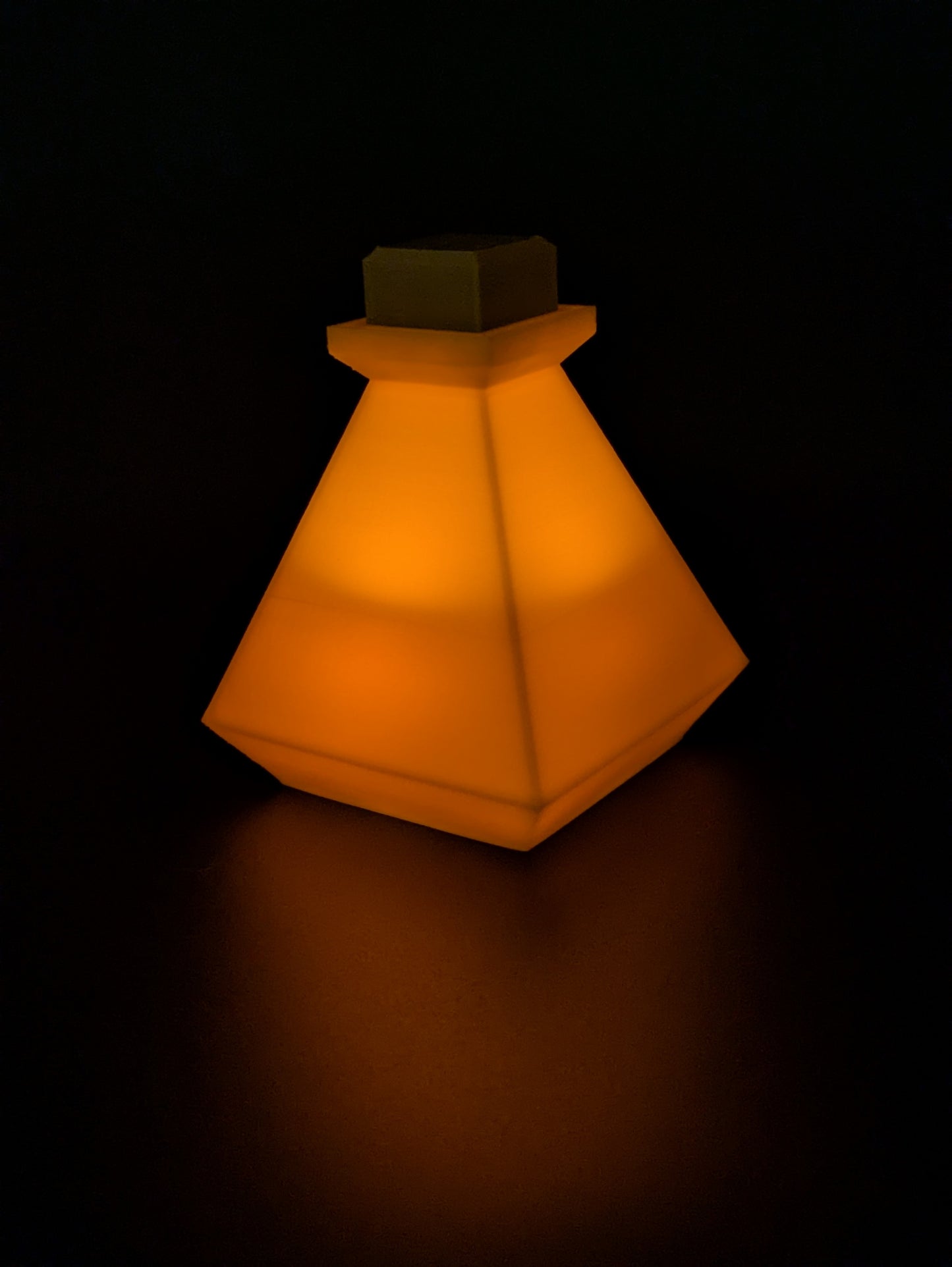 Potion Bottle w/LED Tea Light