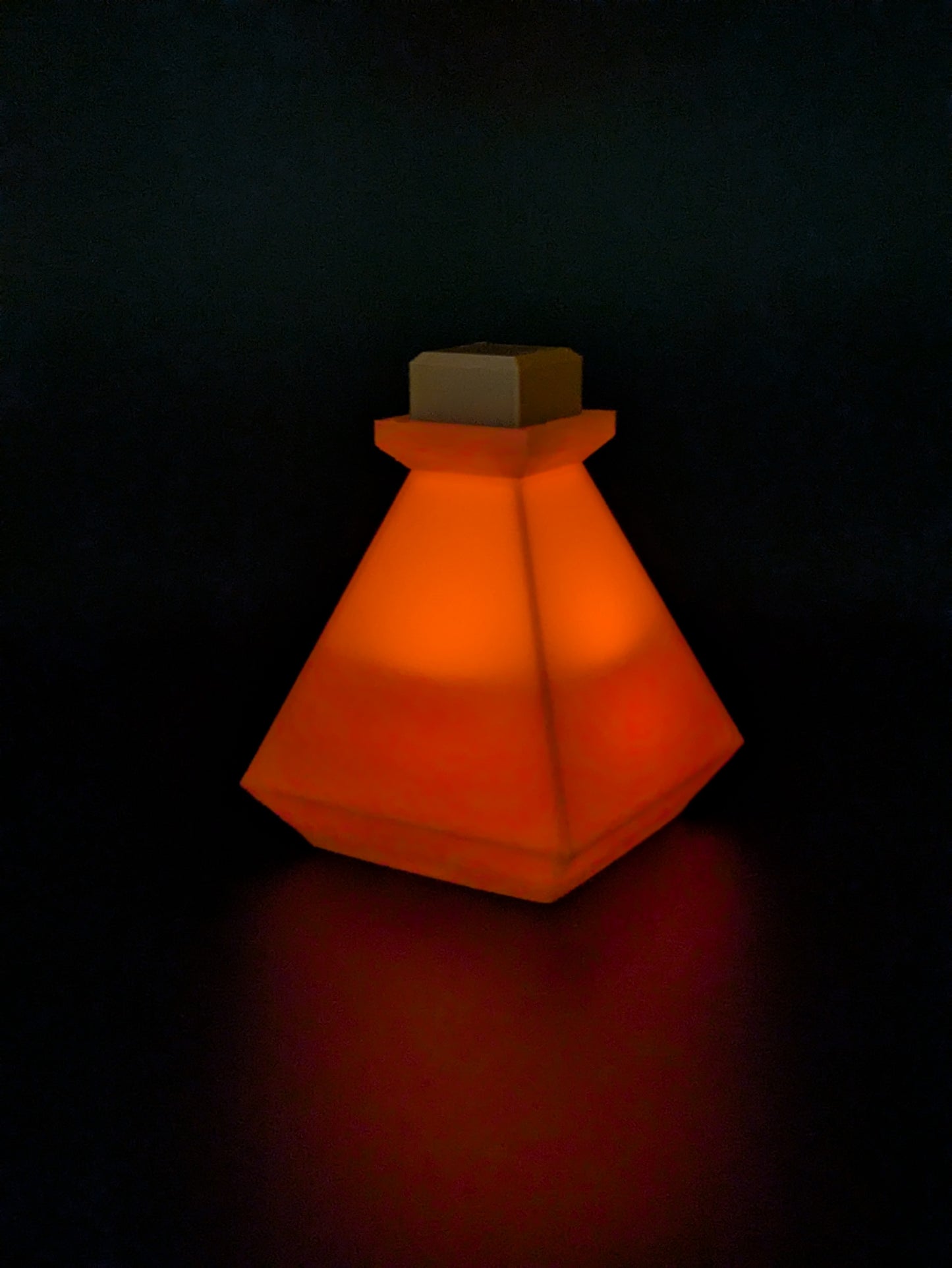 Potion Bottle w/LED Tea Light