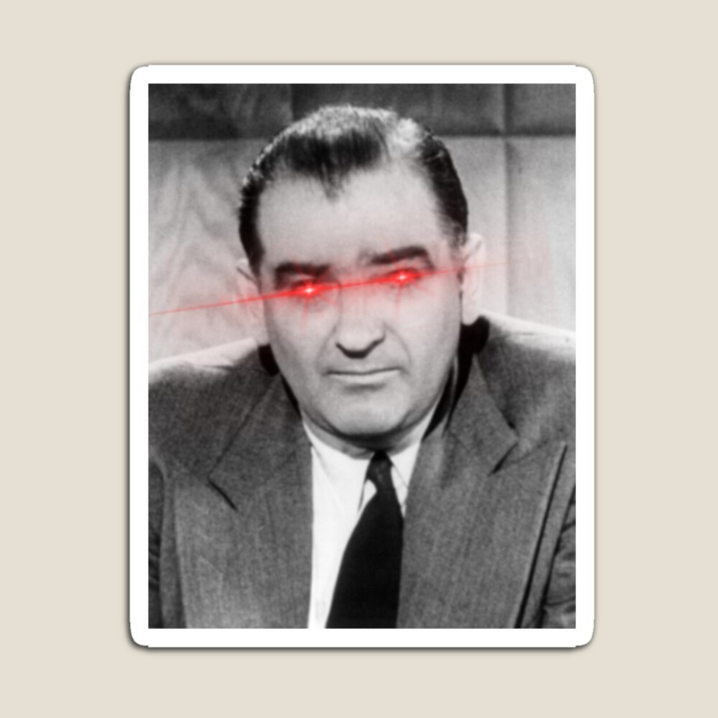 McCarthy Laser Eyes