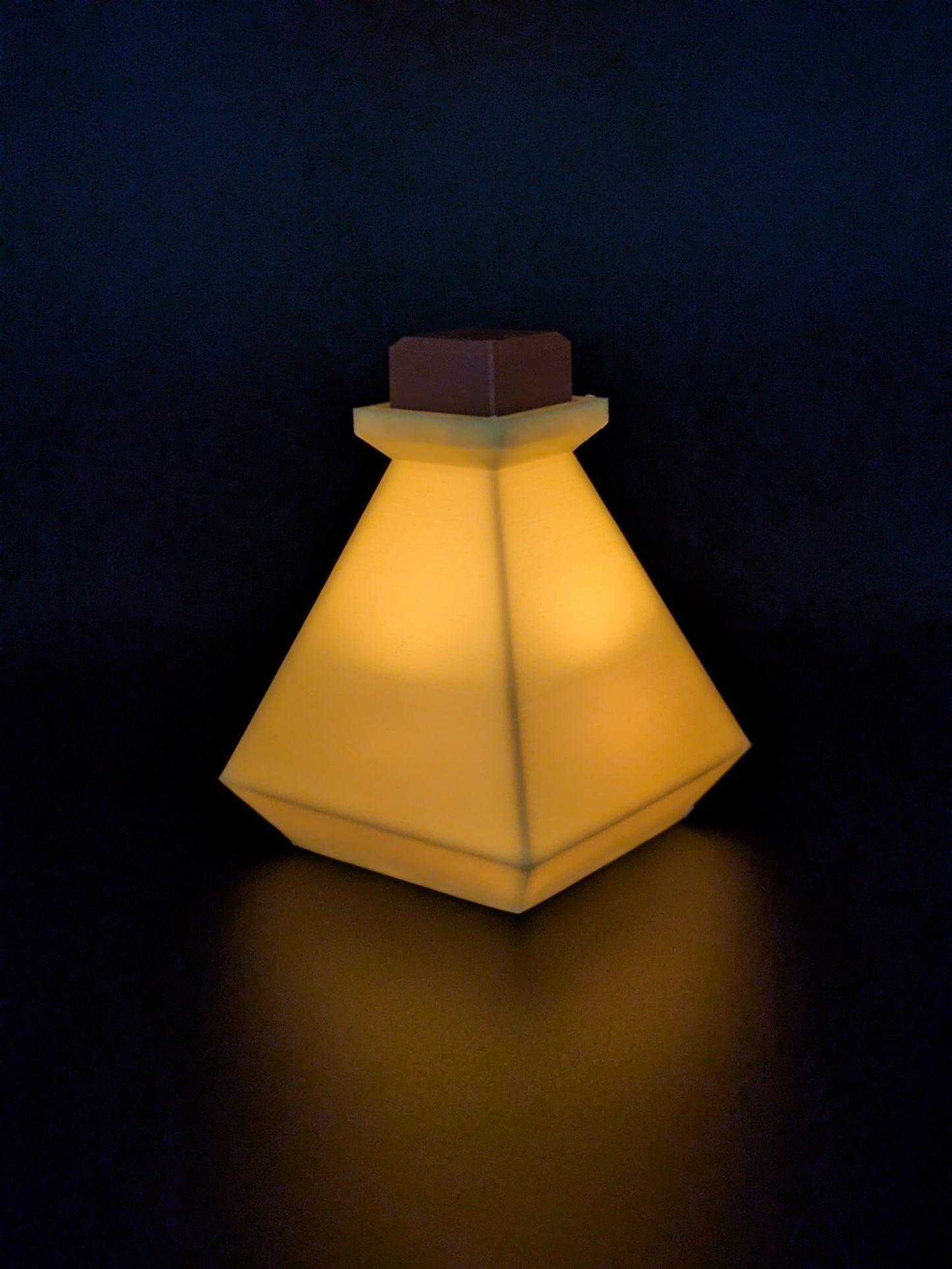 Potion Bottle w/LED Tea Light